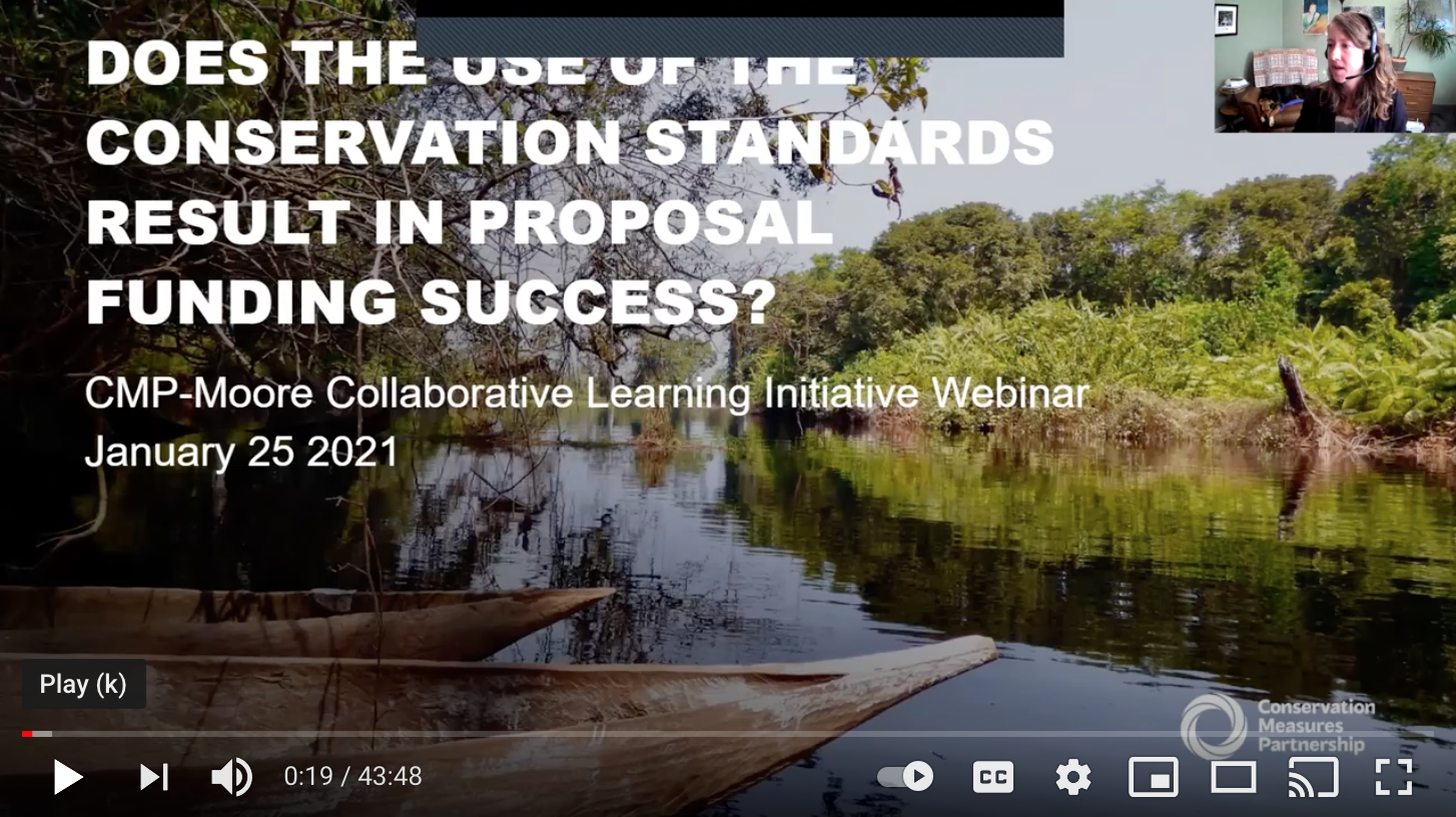 Does the Use of the Conservation Standards Result in Proposal Funding
